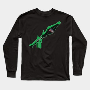 RPG Punchado, v. Green Long Sleeve T-Shirt